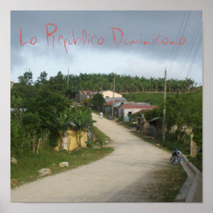 Affiche La Républica Dominicana/République Dominicaine