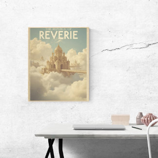 Affiche La République de Rêverie - Ville dans le Ciel