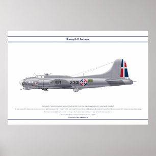 Affiche La République Dominicaine 1 de B-17G