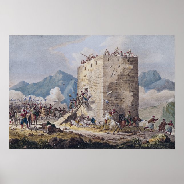 Affiche La résistance de quarante rebelles grecs (Devant)