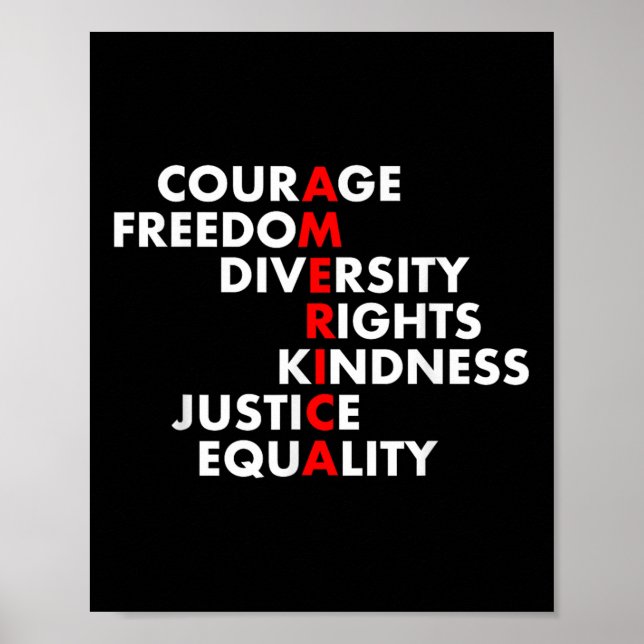 Affiche La résistance politique contre Trump (Devant)