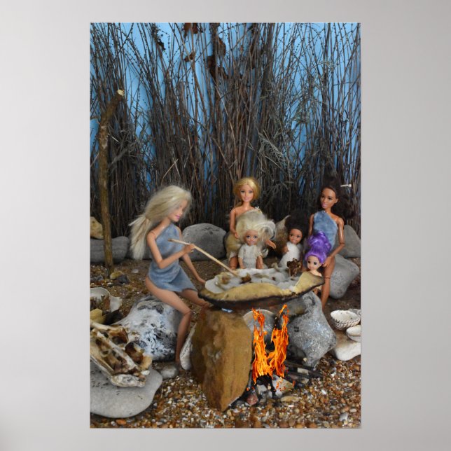 Affiche La Restauration En Gros. (Devant)