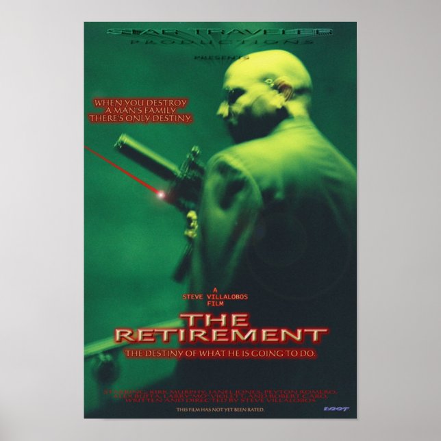 AFFICHE LA RETRAITE (Devant)
