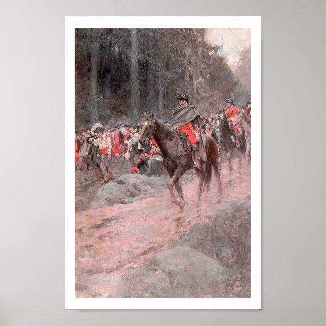 Affiche La retraite de Washington des grandes prairies (Devant)