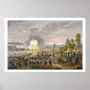 Affiche La retraite française après la bataille de