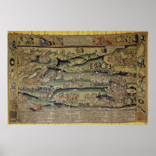 Affiche La réunion des deux armées