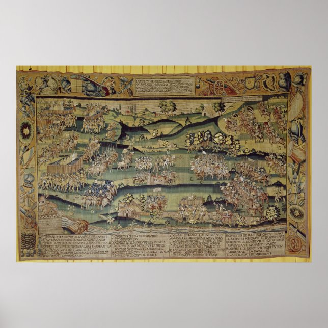 Affiche La réunion des deux armées (Devant)