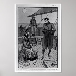 Affiche La réunion entre Orso et Mlle Nevil dessus