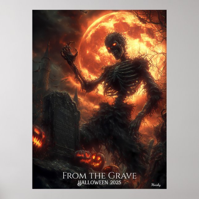 Affiche La Revenante Enracinée Halloween (Devant)