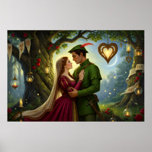 Affiche La Romance Légendaire de la Forêt de Sherwood