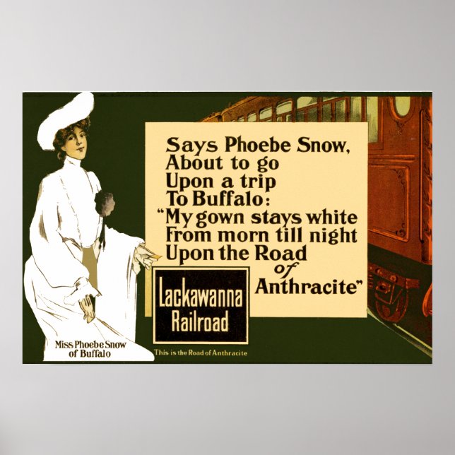 Affiche La Route D'Anthracite 1903 (Devant)