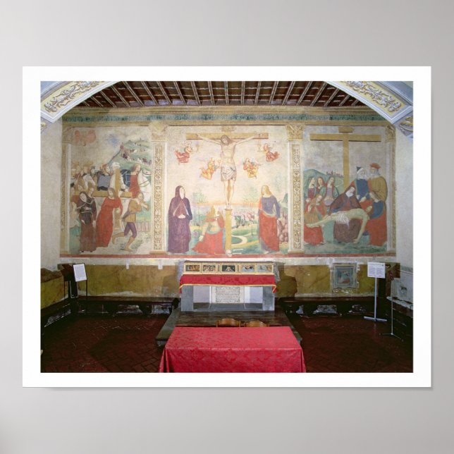 Affiche La route du Calvaire, La Crucifixion, La Depos (Devant)