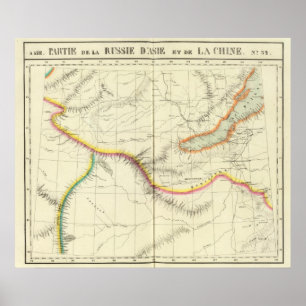 Affiche La Russie et la Chine