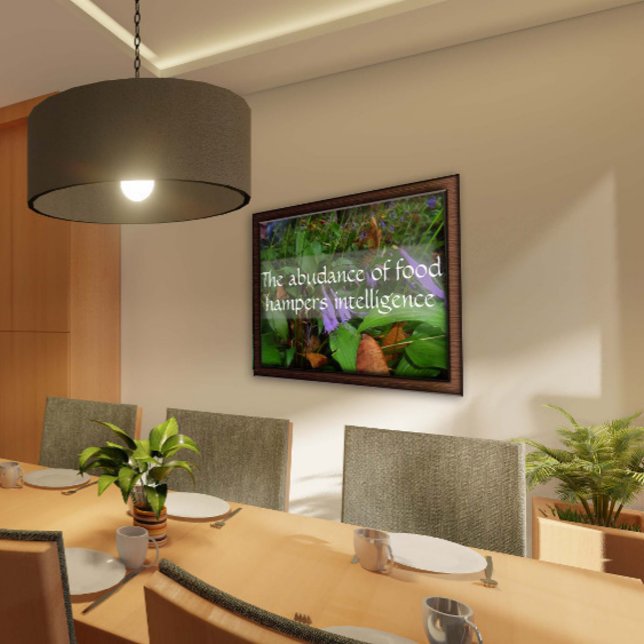 Affiche La sagesse latine cite l'affiche de l'intelligence (Créateur téléchargé)