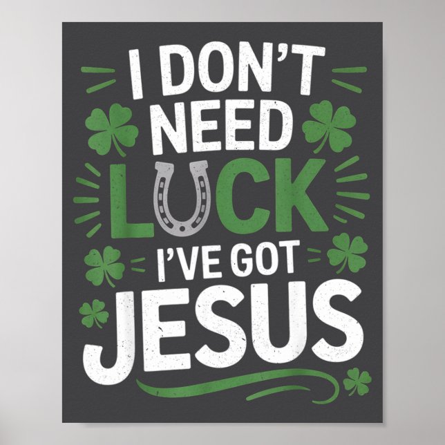 Affiche la Saint-Patrick chrétienne  (Devant)