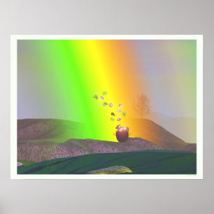 Affiche La Saint-Patrick - Or Arc-en-Ciel