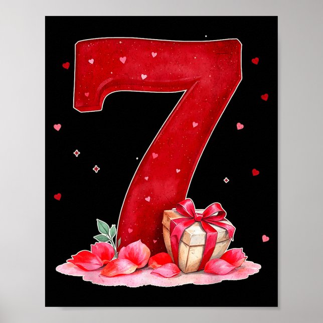 Affiche La Saint-Valentin 67 Rempli De Cœur Drôle Six Sept (Devant)