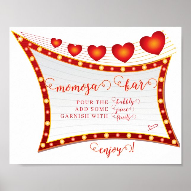 Affiche La Saint-Valentin Secrète de Cupidon Bar à Momosa  (Devant)
