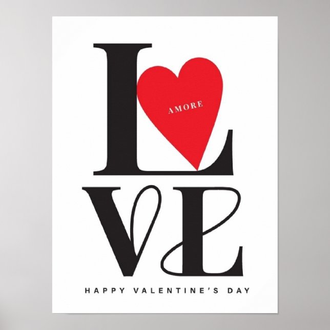 Affiche La Saint-Valentin  Sois Mienne La Saint-Valentin  (Devant)