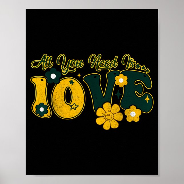 Affiche La Saint-Valentin Tout Ce Dont Vous Avez Besoin Es (Devant)