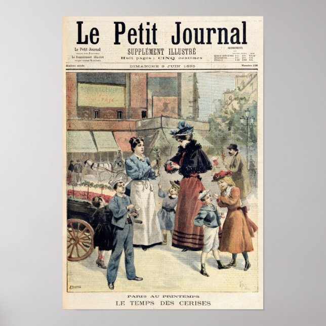 Affiche La saison des cerises (Devant)