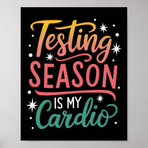 Affiche La saison des tests est ma journée de test cardio