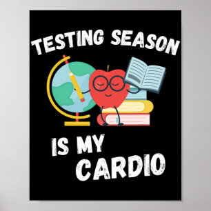 Affiche La saison est mes étudiants Cardio Test Teachers D