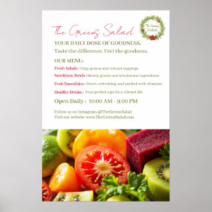 Affiche La salade des Verts