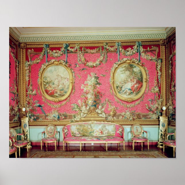 Affiche La salle de la Tapisserie, c.1763 (Devant)