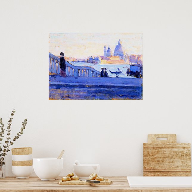 Affiche La Salute from Ponte della Paglia (Cuisine)
