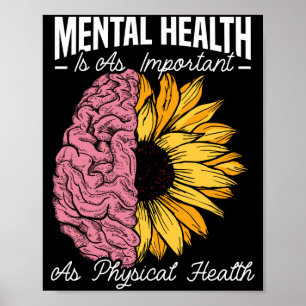 Affiche La santé mentale des hommes est aussi importante q