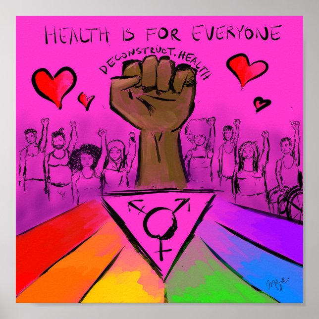 Affiche La santé pour tous (Devant)