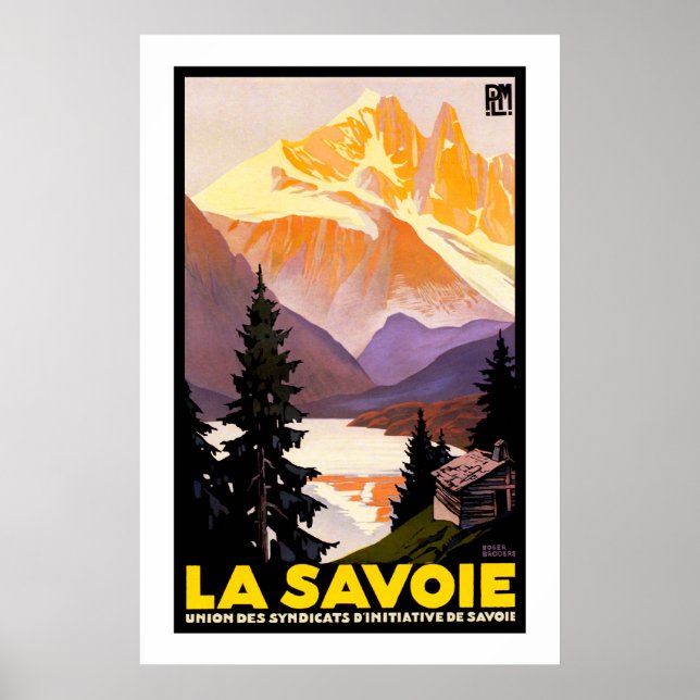 Affiche La Savoie (Devant)