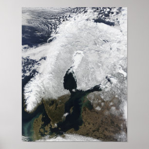 Affiche La Scandinavie