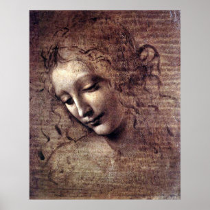 Affiche La Scapigliata - da Vinci - c1508