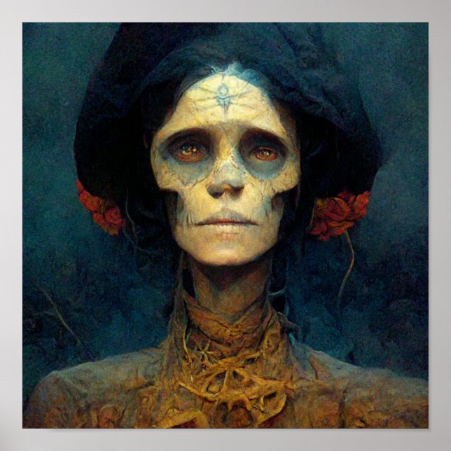 Affiche La Sci-Fi de l'Imaginaire de la Lady Gaunt (Devant)