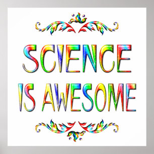 Affiche La science est géniale