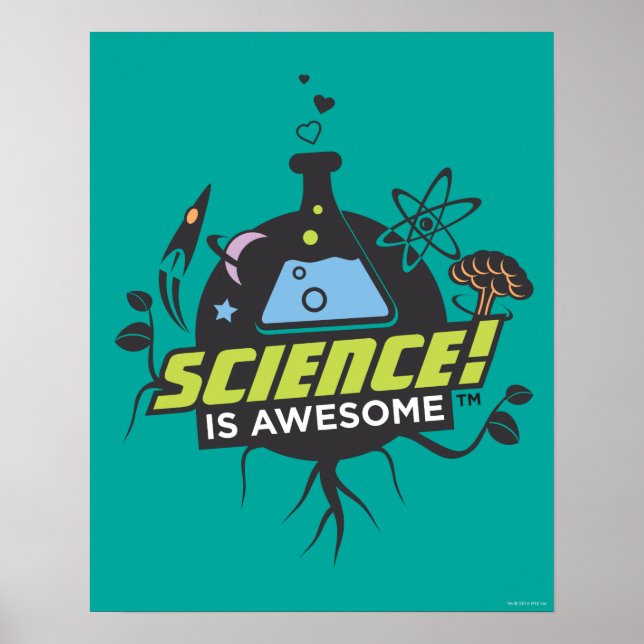 Affiche La science est géniale (Devant)