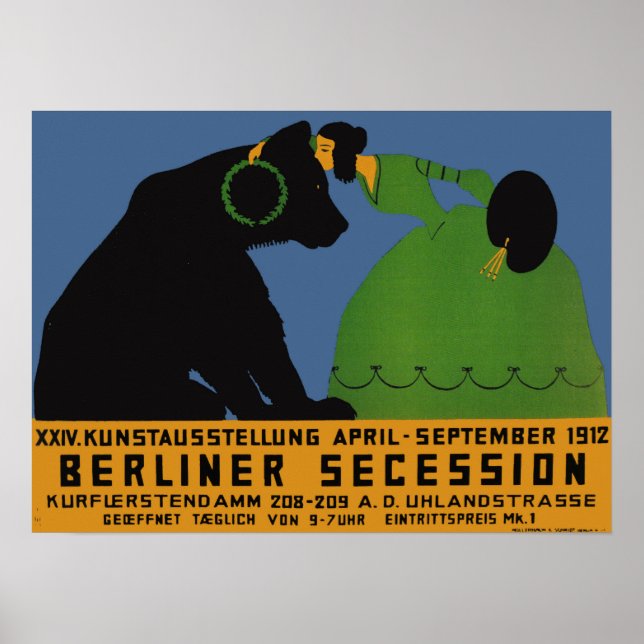 Affiche La sécession de Berliner (Devant)