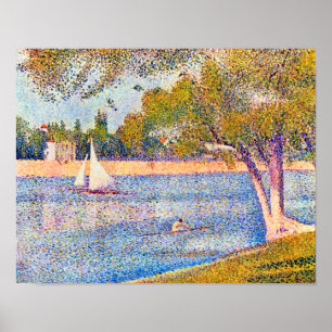 Affiche La Seine à La Grande Jatte, Seurat