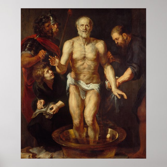 Affiche La seneca mourante (Devant)