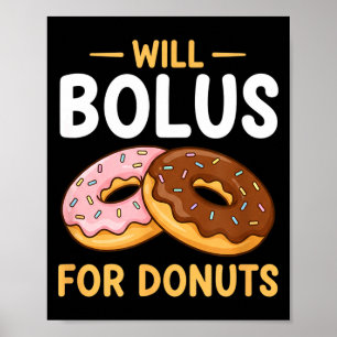 Affiche La sensibilisation fera un bolus pour les donuts,