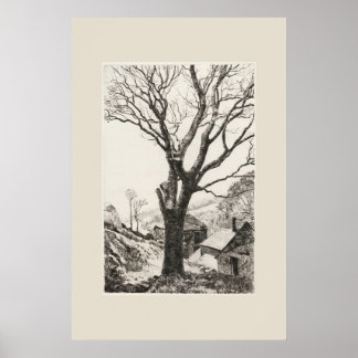 Affiche La Sentinelle Cornwall Eleanor Hughes Réimpression