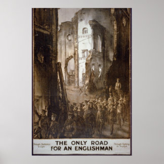 Affiche La Seule Route Pour Un Anglais