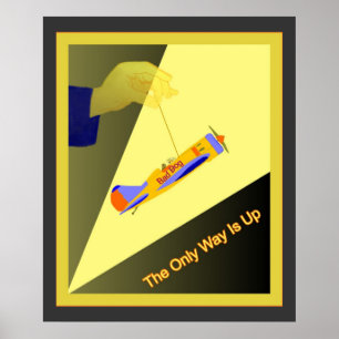 Affiche La Seule Voie Est Vers Le Haut