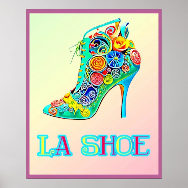 AFFICHE LA SHOE (Devant)