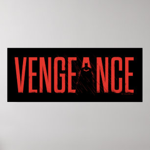 Affiche La silhouette Batman Vengeance