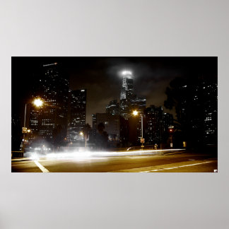 Affiche LA Skyline 2 - Imprimer
