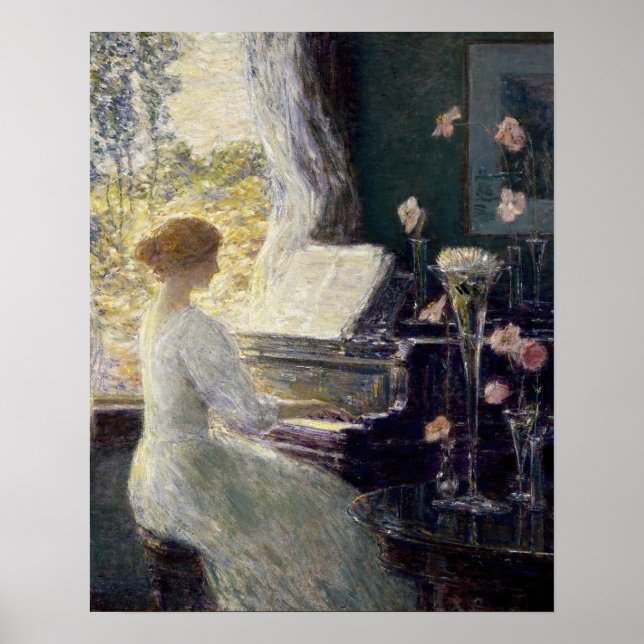 Affiche La Sonate | Childe Hassam (Devant)