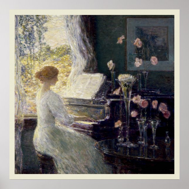 Affiche La sonate de Frederick Childe Hassam (Devant)